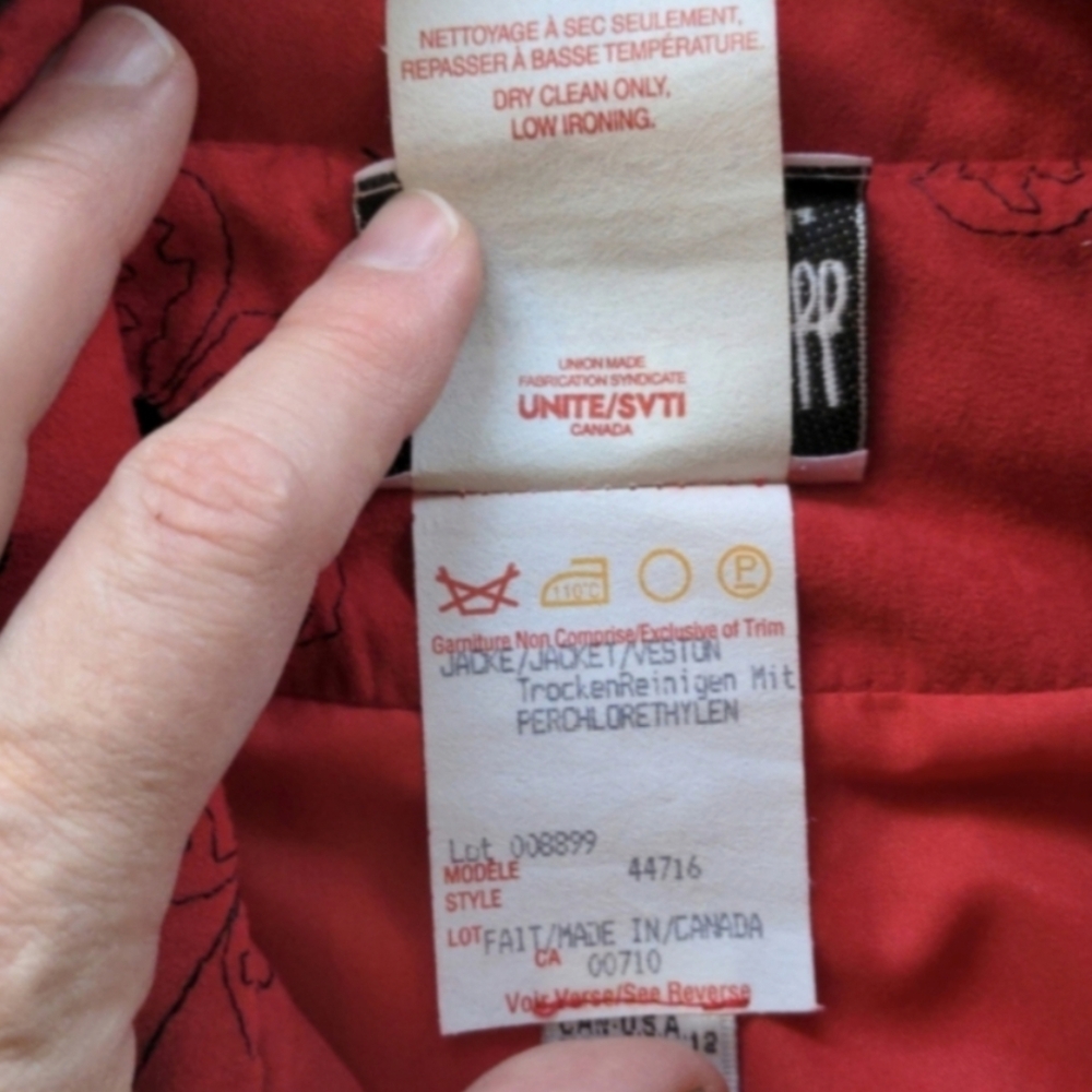 Canadian Designer Joseph Ribkoff jacket / blazer - Picture 5 of 10